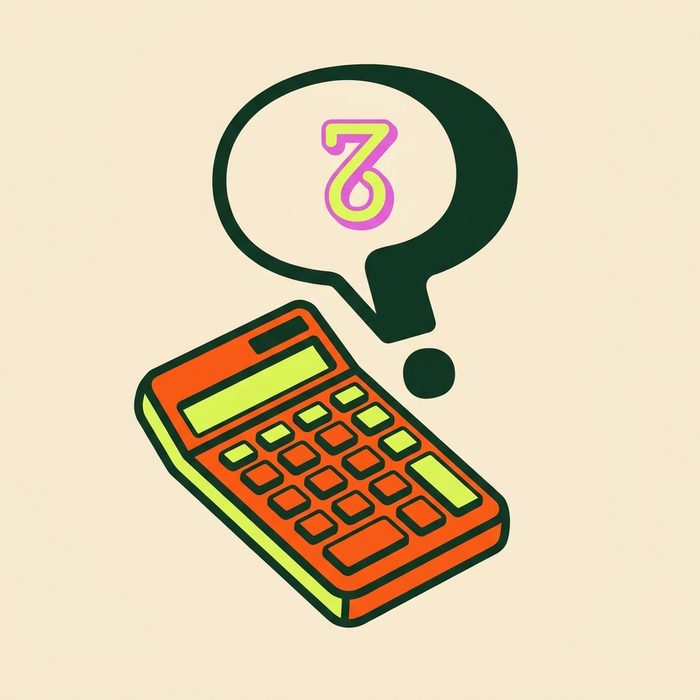 Calculadora com um número solto